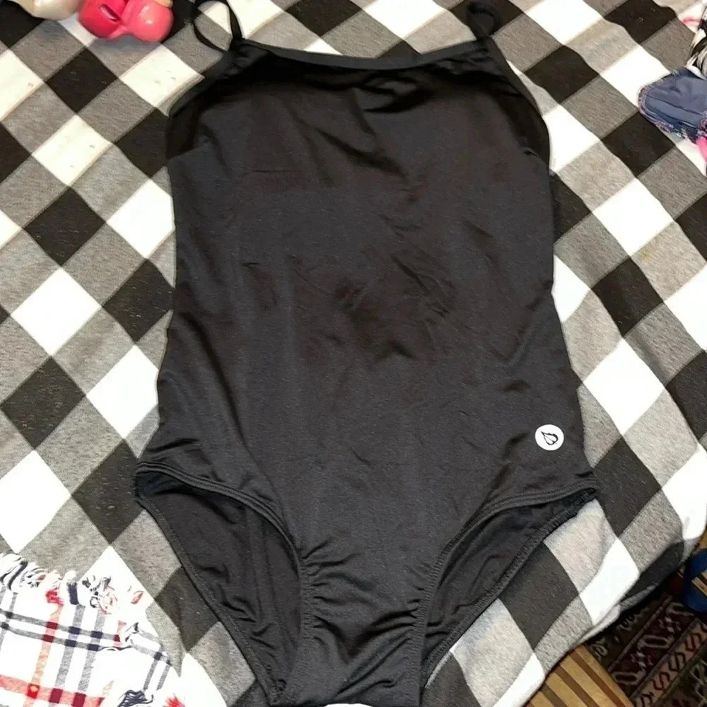 Baleaf NEW One Piece Black Swimsuit size 34 Medium